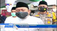 PEMKAB KAMPAR DAN BIDDOKES POLDA RIAU GELAR PENGOBATAN GRATIS